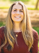 Woman smiling at camera