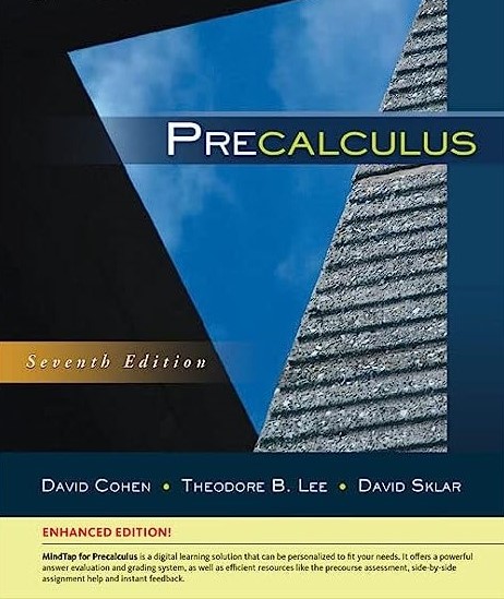 Trigonometry textbook cover page